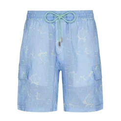 Baie Linen Bermuda Shorts