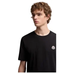 Bawełniany T-shirt z naszywką z logo (3-pack)