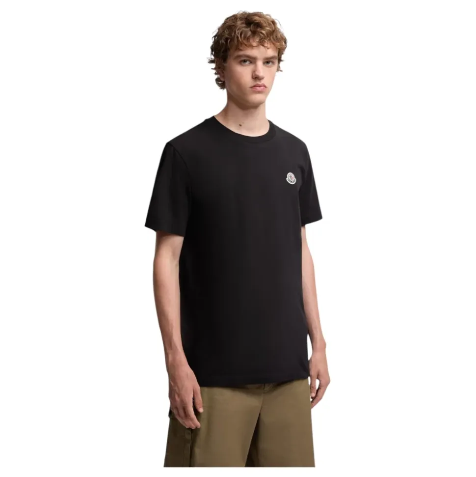 Bawełniany T-shirt z naszywką z logo (3-pack)