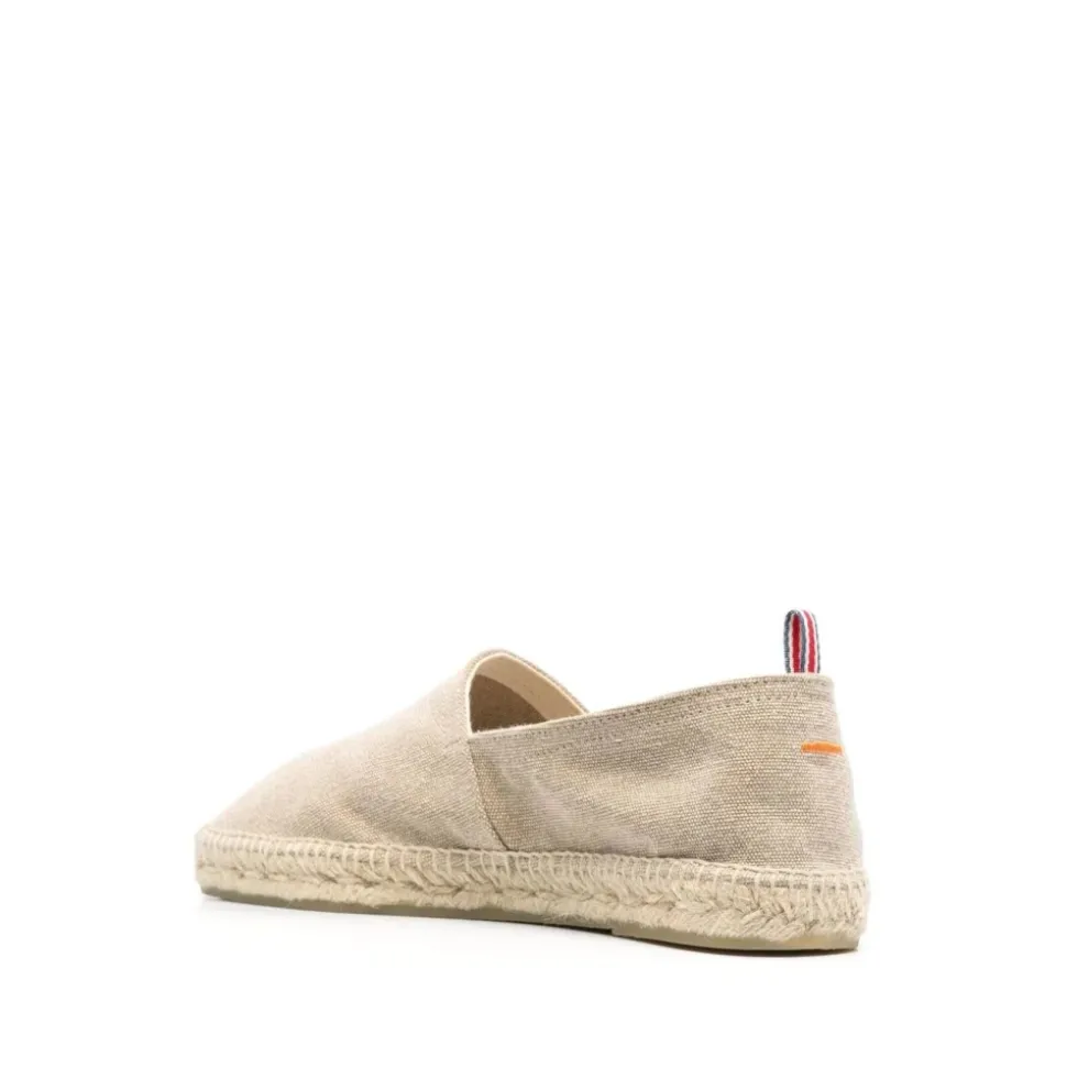 Beżowe Espadryle Pablo z Kanwy