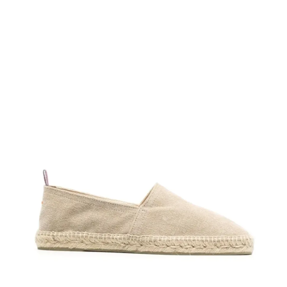 Beżowe Espadryle Pablo z Kanwy
