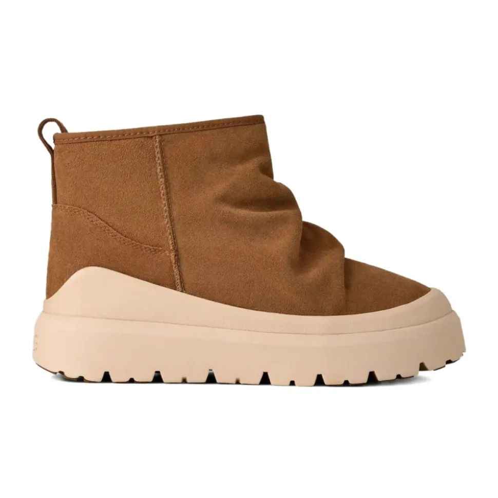 Beżowe Mini Buty Utility