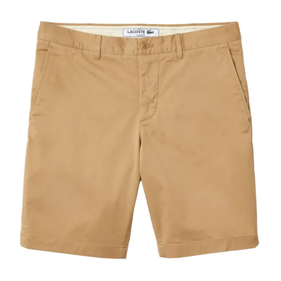 Bermudy Slim Fit Stretch z Bawełny