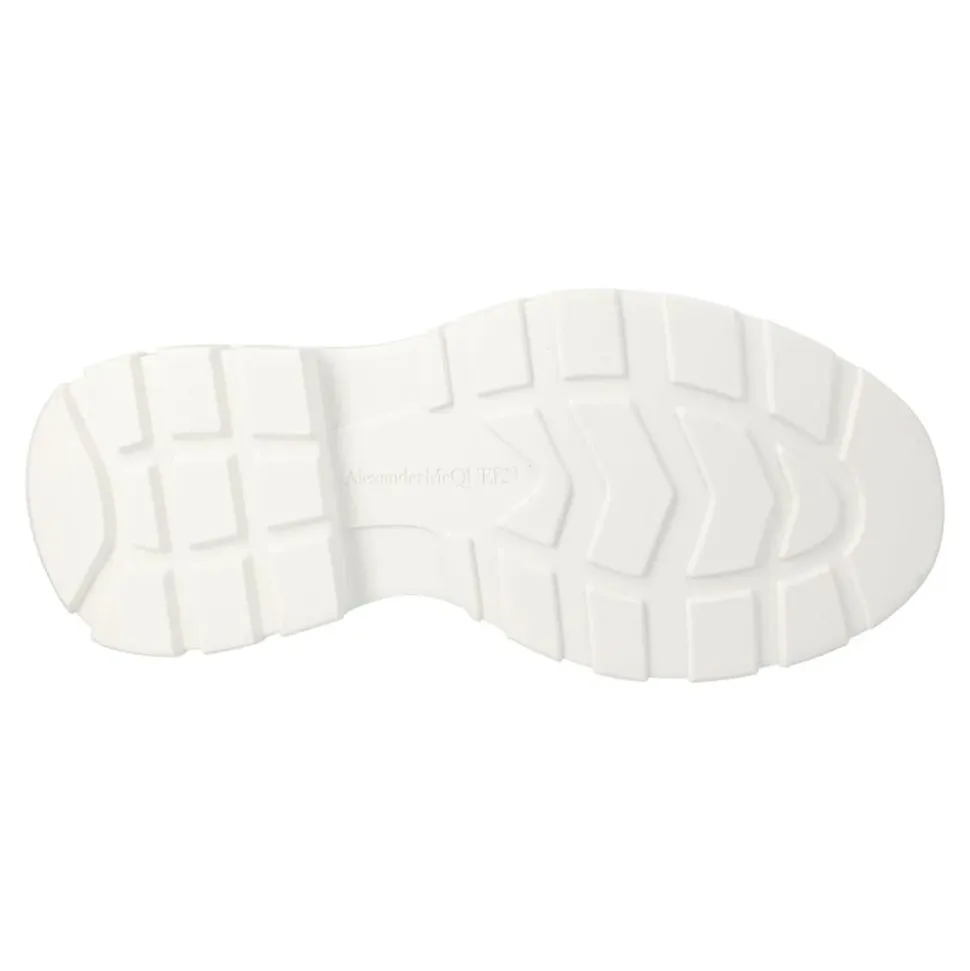 Biała Canvas HighTop Platform Sneaker