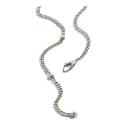 Bijoux Srebrny Łańcuch Naszyjnik