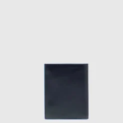 Blue Square Pionowy Portfel Trifold