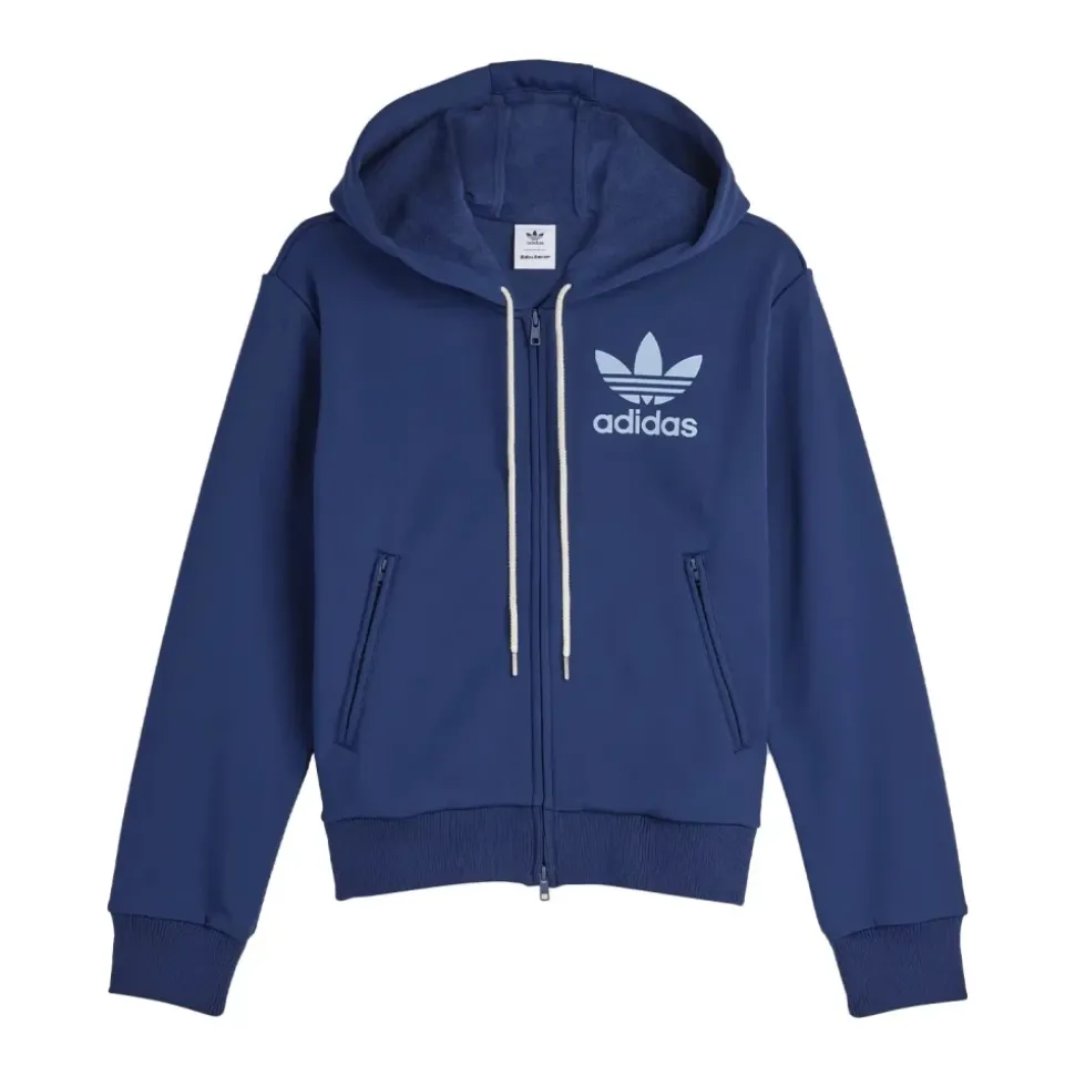 Bluza Track Hoodie Collegiate Navy Elegancki Design