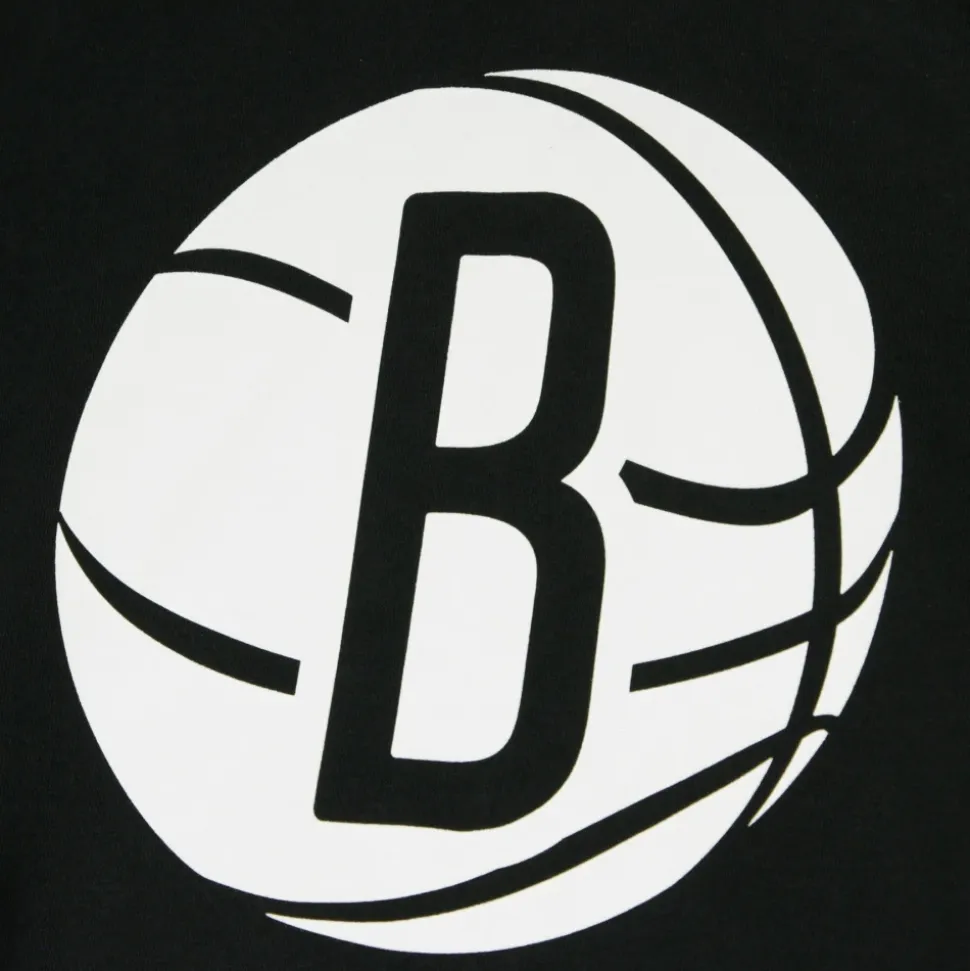 Bluza z kapturem NBA Logo Czarno-Biała