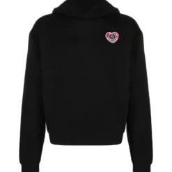 Bluza z kapturem z aplikacją logo