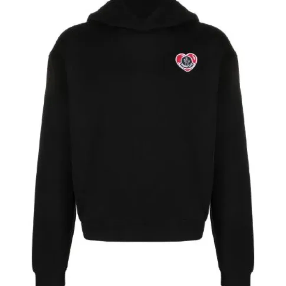 Bluza z kapturem z aplikacją logo