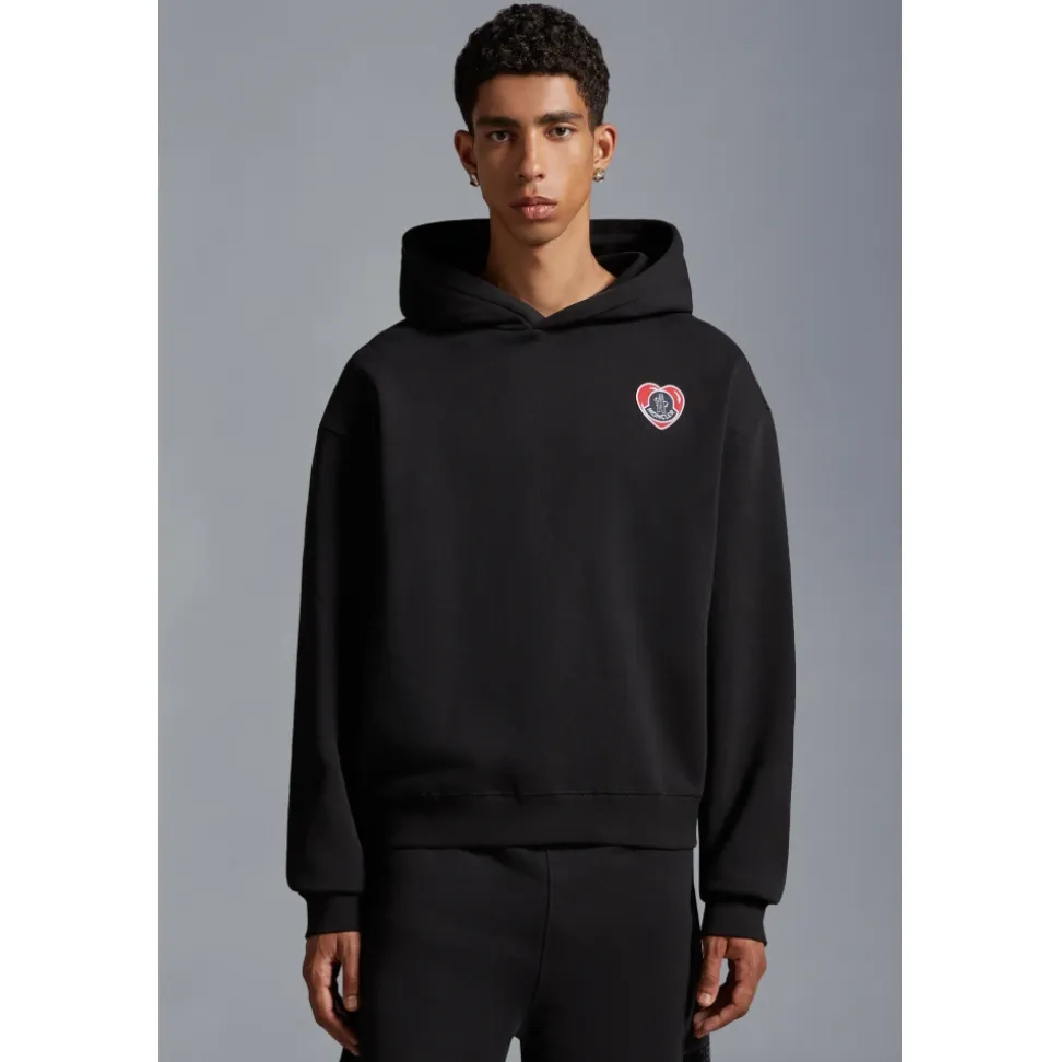 Bluza z kapturem z aplikacją logo