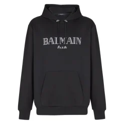 Bluza z kapturem z logo Vintage