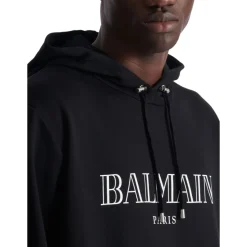 Bluza z kapturem z logo Vintage