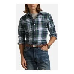 Brushed Oxford Checked Shirt