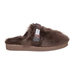 Brązowe Sandały Stylowy Wygodny Design