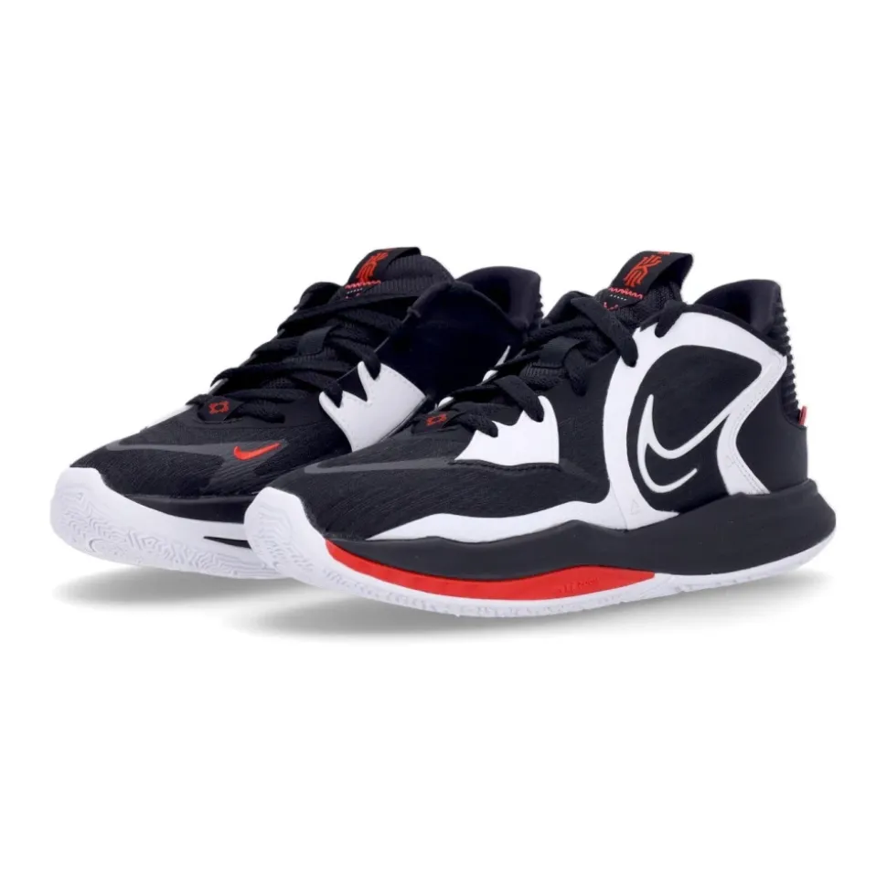 Buty do koszykówki Kyrie Low 5 Czarno-Białe-Czerwone