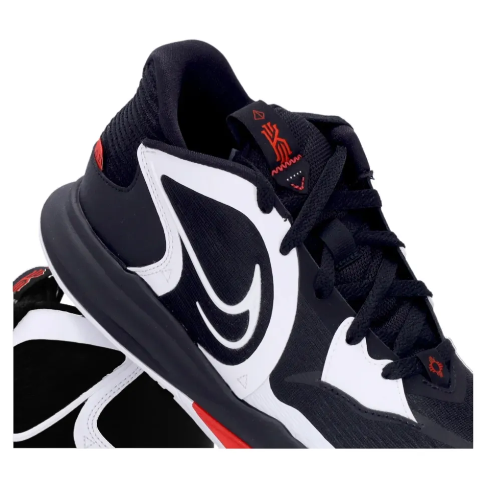 Buty do koszykówki Kyrie Low 5 Czarno-Białe-Czerwone