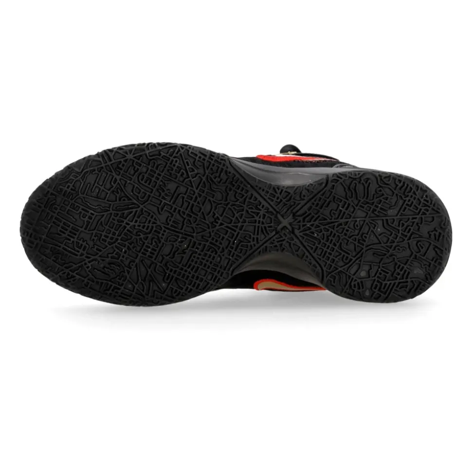 Buty do koszykówki LeBron Zoom Ampd Czarny/Złoto/Czerwony