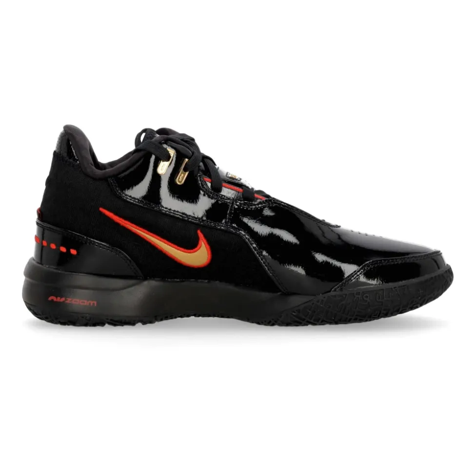 Buty do koszykówki LeBron Zoom Ampd Czarny/Złoto/Czerwony