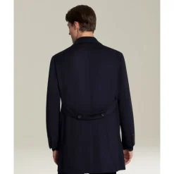 Cashmere Outdoor Jacket Blue Weave