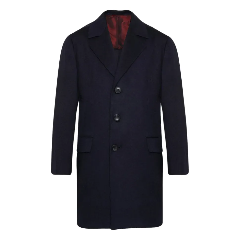 Cashmere Outdoor Jacket Blue Weave