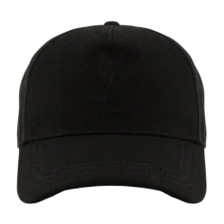 Casquette à logo en denim