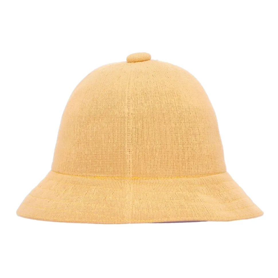 Casual fisherman hat w tkaninie morelowej