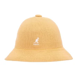 Casual fisherman hat w tkaninie morelowej