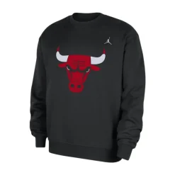 Chicago Bulls Statement Essentials Polarowa Bluza z Okrągłym Dekoltem