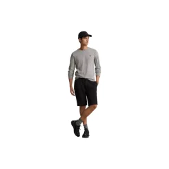 23-cm Double-Knit Szorty Czarne