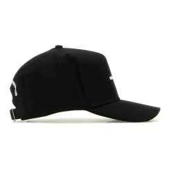 Czarna Bawełniana Czapka Baseballowa
