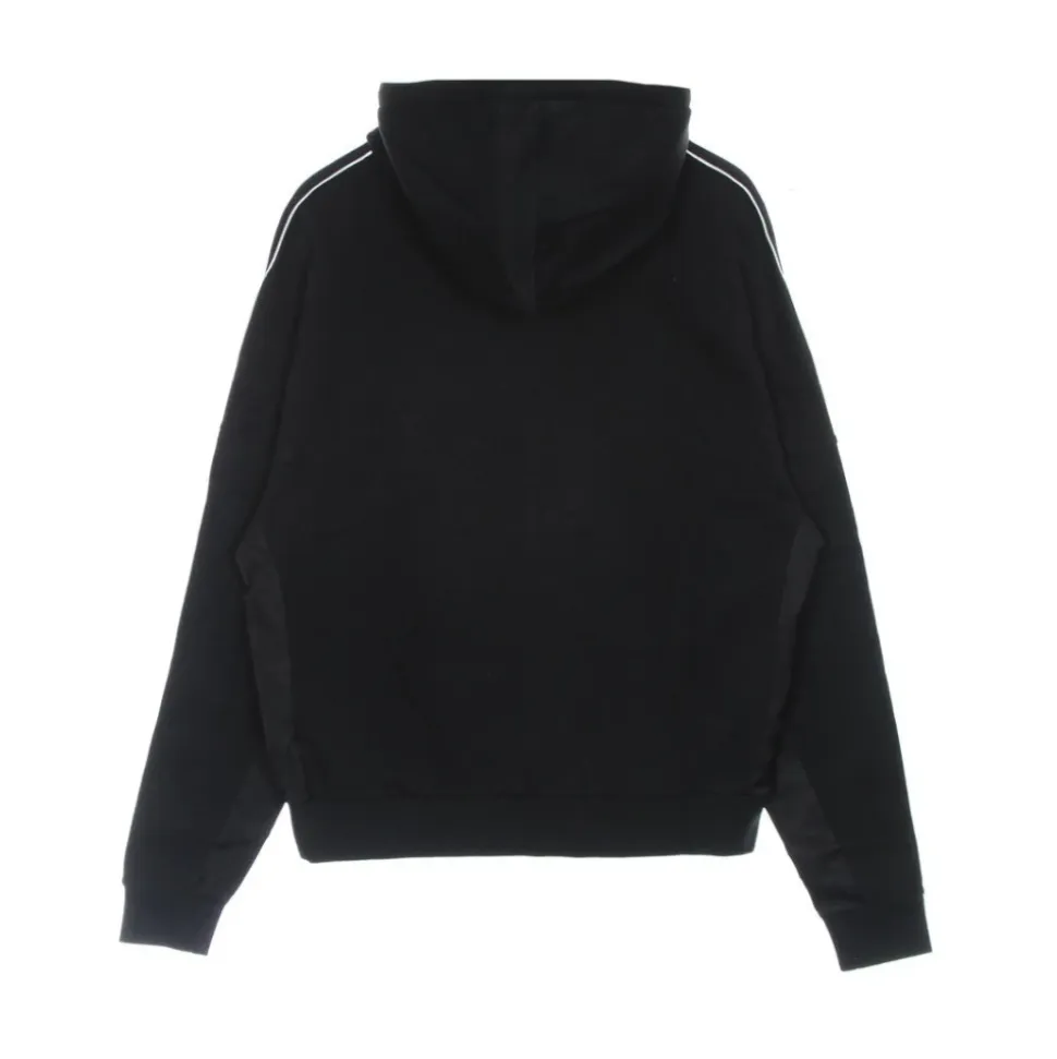 Czarna bluza z paskami w cieniach