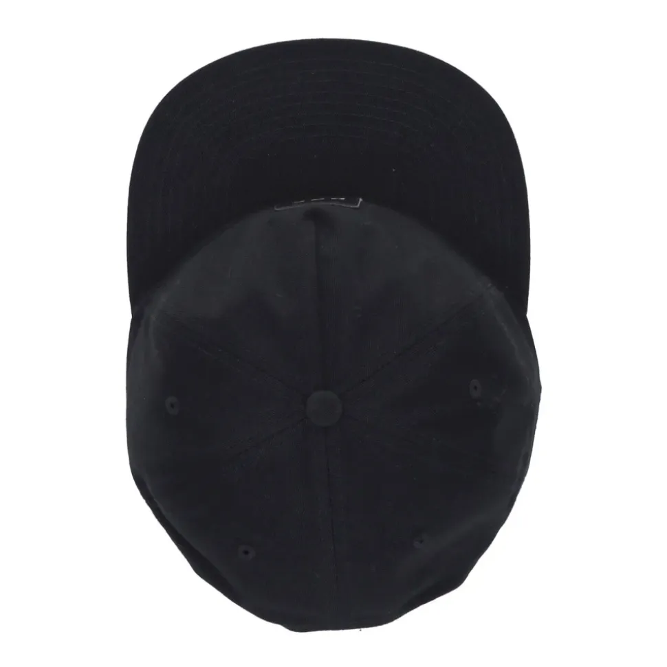 Czarna Czapka z Daszkiem Flat Snapback