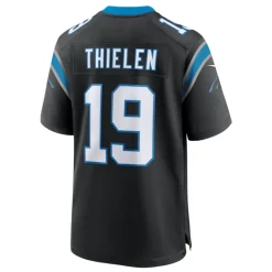 Czarna koszulka Carolina Panthers Adam Thielen
