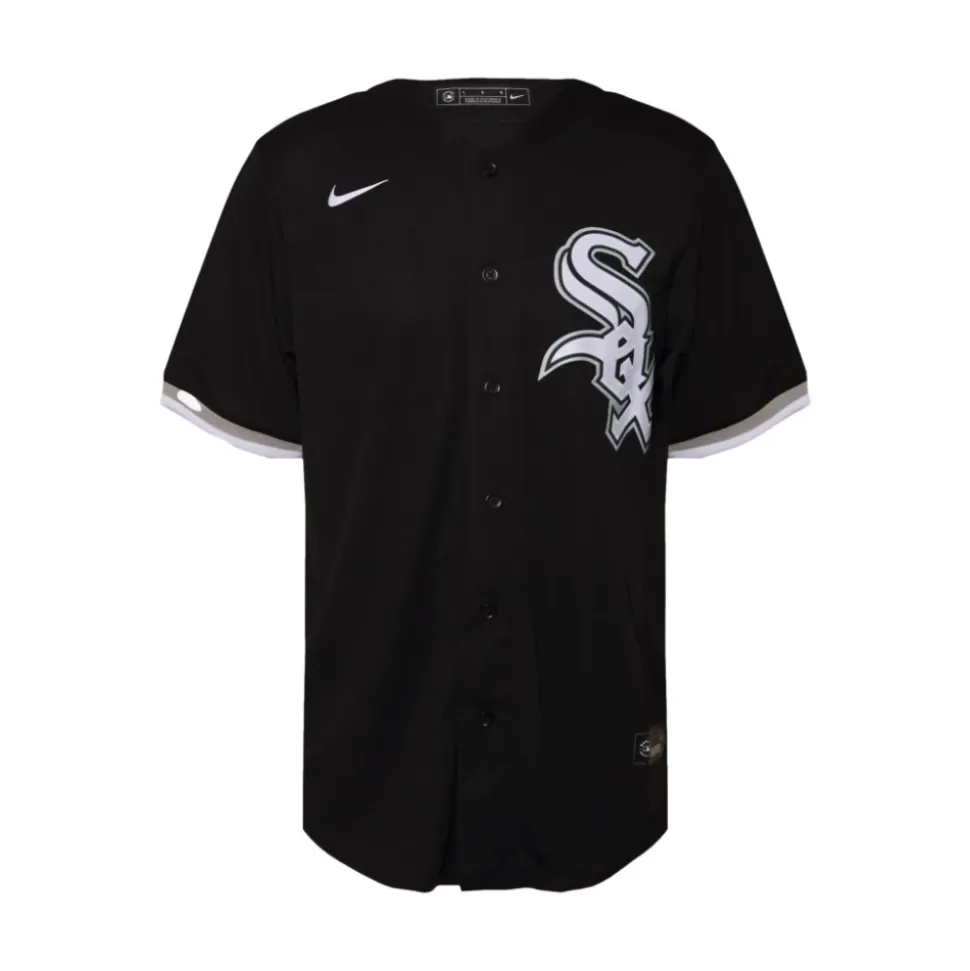 Czarna Koszulka White Sox Oficjalna Alternatywna