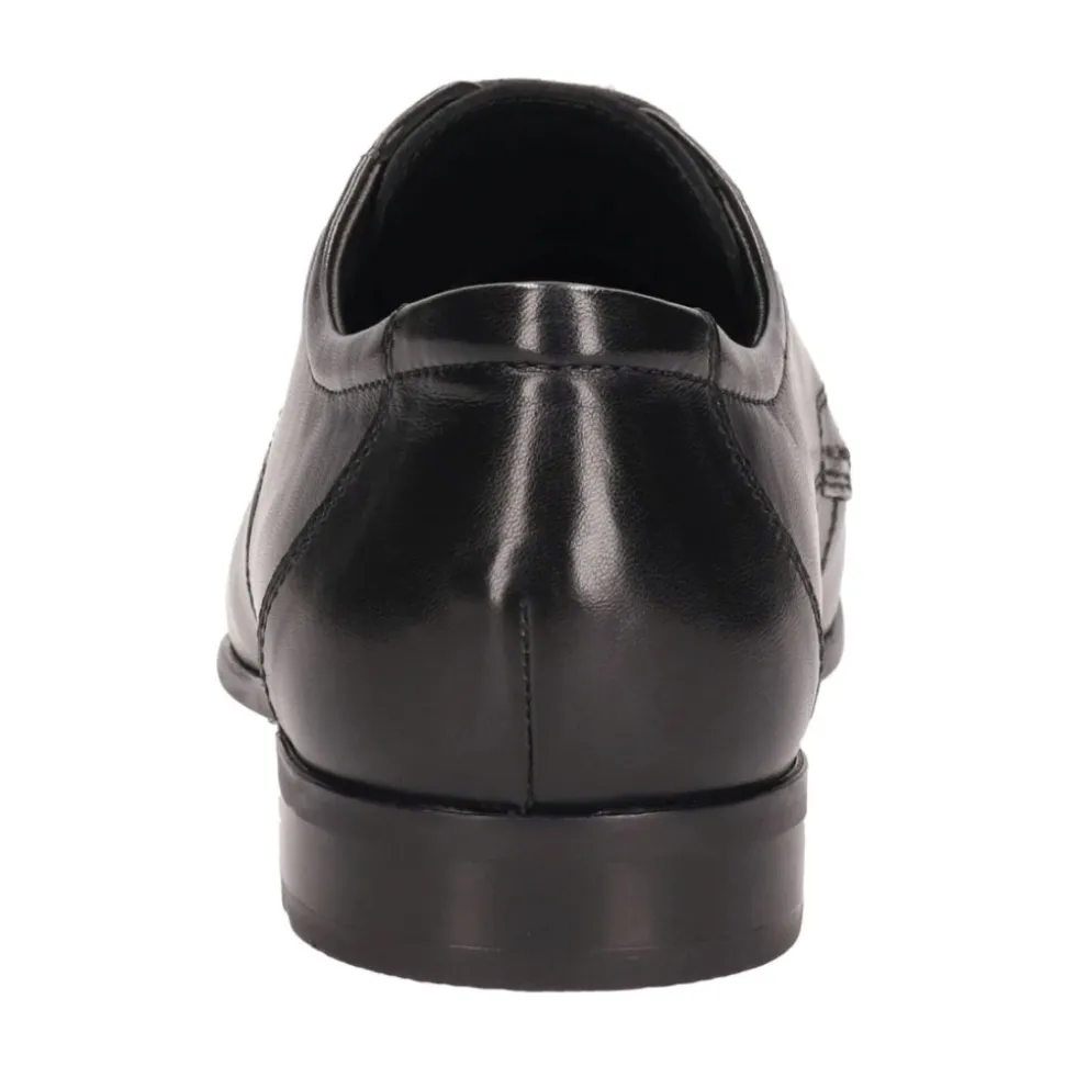 Czarne Klasyczne Buty Biznesowe