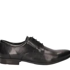 Czarne Klasyczne Buty Biznesowe