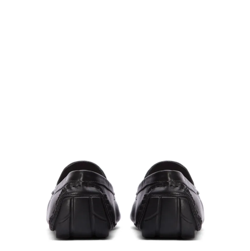 Czarne mokasyny męskie