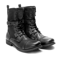 Czarne męskie buty