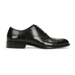 Czarne męskie buty oxford