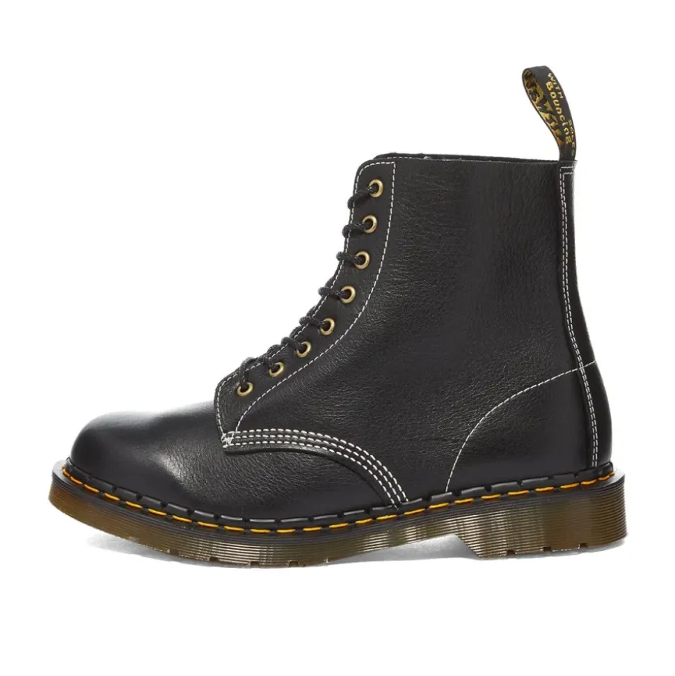 Czarne skórzane buty Made In England