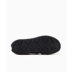 Czarne Sneakersy z Wstawionym Designem