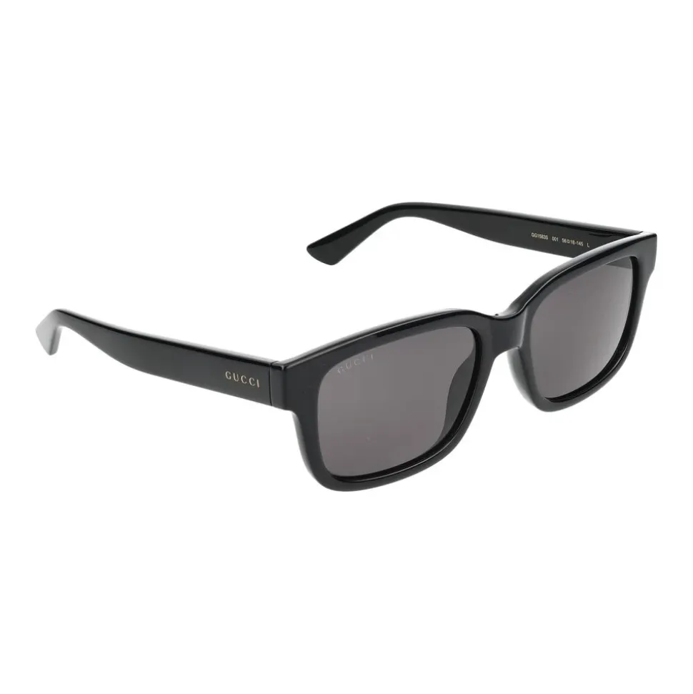 Czarne Szare Okulary GG1583S Styl