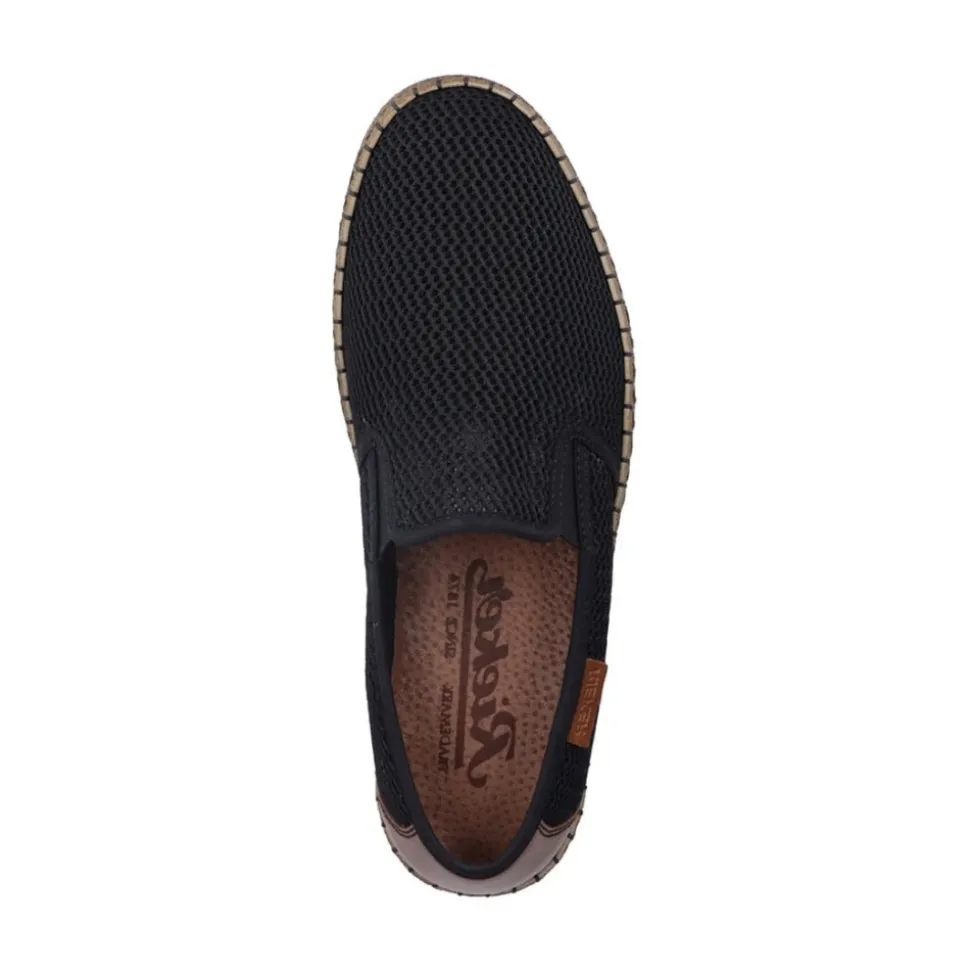 Czarne Sznurowane Espadryle z Tkaniny