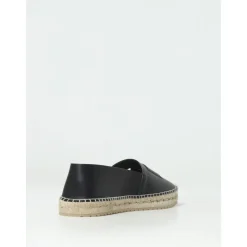 Czarne wsuwane espadryle
