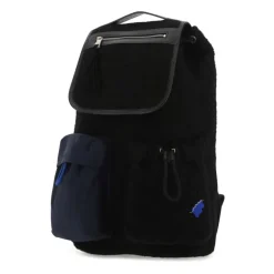 Czarny Boucle Plecak
