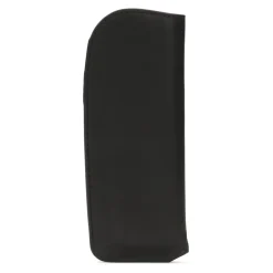 Czarny etui ze skóry na okulary i długopis