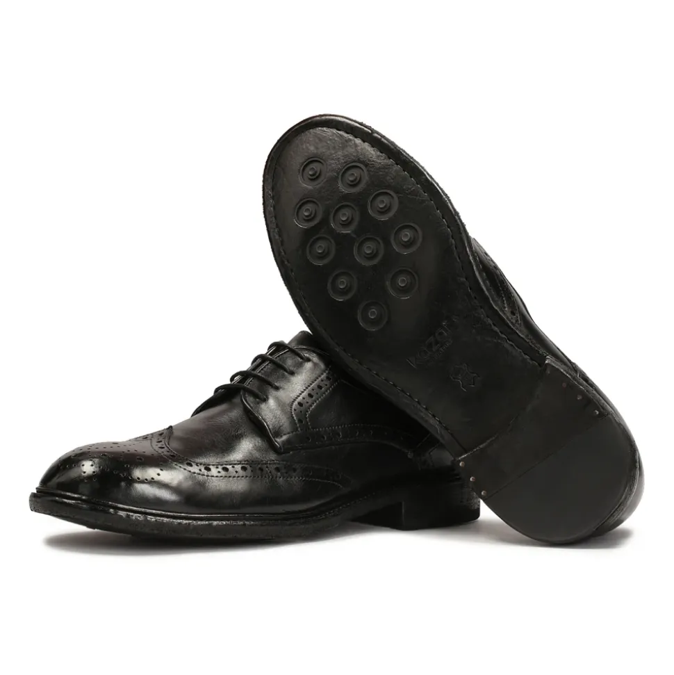 Czarny Limitowana Kolekcja Brogues