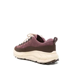 Czerwone Wino Sneaker z Podeszwą Vibram