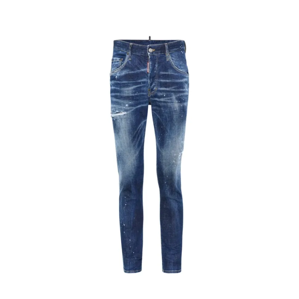 Dark Easy Wash Skater Jeans